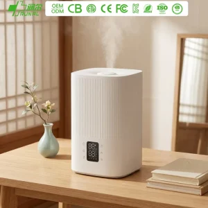 H868 Cool and Warm Mist Electric Rgb Led Water Based Fog 4Litre Mister Ultrasonic Air Humidifier for Home