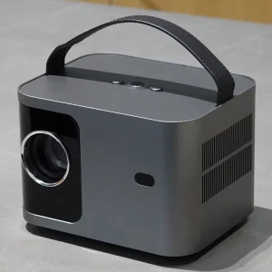 H89 Mini Portable LCD Smart Projector 4K Android 9 with Built in Speakers & HIFI Stereo for Mobile Phone Presentations