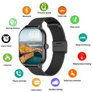 H9 Max H9Max Sports Fitness Smart Watch Men Series Fashion Touch Screen Bracelet Smartwatch for Men’s Accessories Wristband