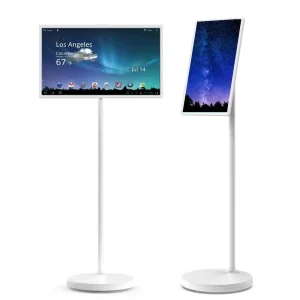 HD 1920*1080 4K 3840*2160 Portable Smart Mobile LCD Display IPS Panel 4GB 8GB RAM 128GB 64GB ROM Wireless Android 11 CMS Home