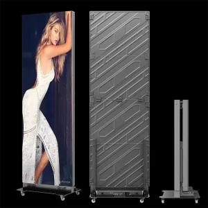 HD 3840P Digital Wayfinding Kiosk Floor Standing LED Advertising Vertical Touch Screen Full Color Digital Signage and Displays