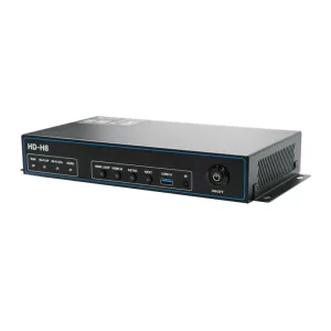 HD H8 Black LED Screen Eight Port Smart Multimedia Player