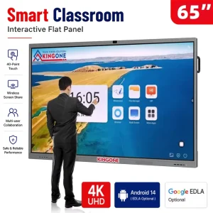 HD LCD Display Multi Touch 65 Inch Touch Screen Interactive Smart Board Digital Whiteboard for Conference & Meetings