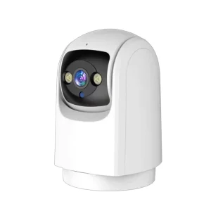 HD Smart Home Camera Mobile Tracking Two Way Audio Portrait Focusing Night Vision Horizontan 360° Vertical 90°for Home