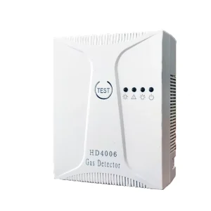HD4006 Household Battery Operated lpg Gas Detector with Shut-off Valve