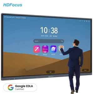 HDFocus 65 75 86 98 Inch Digital 4K Multi Purpose Touch Screen Interactive Whiteboard Smart Board