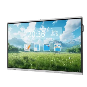HDFocus 85 Inch All in One Touch LCD Display Smart Whiteboard Interactive Board for Meetings and Teaching Environments