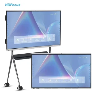HDFocus OEM ODM Digital Whiteboard 4K Display 65 75 86 Inch Interactive Flat Panel Multi Touch Screen Smart Board Price