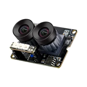 HDR 3MP 1.3MP UVC OTG 89-degree Wide-Angle Small Distortion Dual Lens USB Camera Module M12 Mount Accurate Facial
