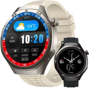 HK06 Hero Android Ios Smart Watch Men HD AMOLED GPS Motion Trajectory Heart Rate Bluetooth Calls SmartWatch Waterproof Hw12