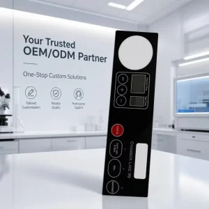 HMI Control Panel Tactile Non-Tactile Membrane Switch Custom Printed 1 Million+ Cycles Service Life for