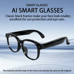 HONGYUN KRETA V41 Full Frame AI Smart Glasses Long Battery Life Real Time Translation Wireless Music Hands Free Call