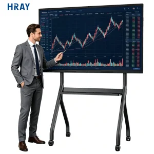 HRAY Commercial 86 Inch Touchable Screen Interactive Smart Board for Education Classroom or Business Meeting ODM OEM Factory