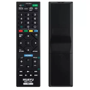 HUAYU RM L1185 Fixed Code LED Touch Control 46 Buttons Smart LCD TV Remote for Kdl 32R42a0A Kdl 40R470A Kdl 46R470A