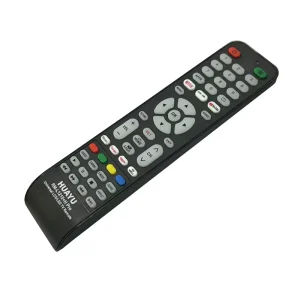 HUAYU RM L1210+H PRO Fixed Code Replacement IR Plastic TV Remote Control with 10m Range Universal for Smart TVs
