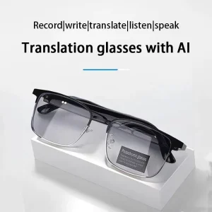 HY-G9 Smart Glasses AI Real-Time Translation 144 Languages Wireless Headset