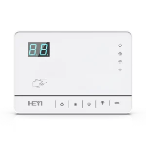 HY W5 WiFi PSTN Wireless Door Window Magnetic Sensor Anti Theft Alarm System with APP Operation Plastic Material