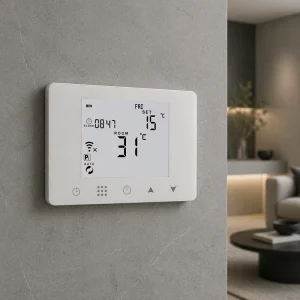 HY09RF RF Wireless Programmable Thermostat Gas Boiler Water Floor Heating Smart Temperature Controller