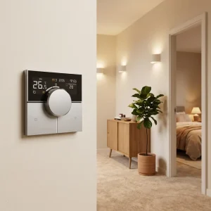 HY12 WiFi Smart Thermostat Tuya Knob Water Electrig Floor Heating System Control