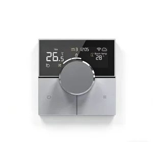 HY12 WiFi Smart Thermostat, Universal for Water/Electric Floor Heating, Energy Statistics, Precision Temperature Control