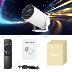 HY300/HY300 Pro CRT-style Projector Android 1080P Home Theater Portable Wireless Screen-mirroring