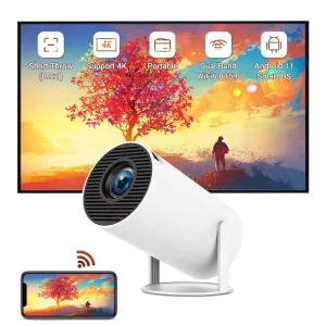 HY300Pro+ HD 1080p Home Theater Ciema Proyector LCD Smart Android TV Phone Projecteur Portable Mini Educational Projector