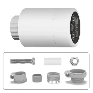 HY366 Smart Heating Radiator Valve Thermostat Zigbee App Control Week Programmable