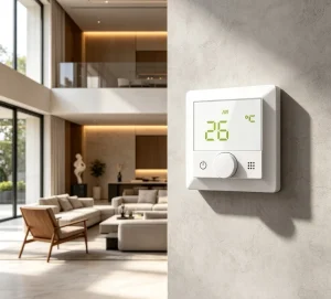 HY510 Smart WiFi Thermostat for Underfloor Heating Programmable Digital LCD Temperature Controller for Electric Water Heating