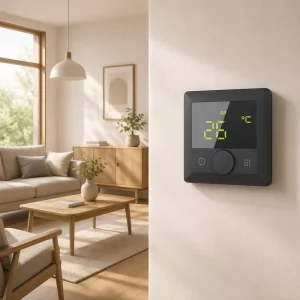 HY510 Wifi Knob Digital Heating Thermostat Panel Smart Room Temperature Controller Programmable