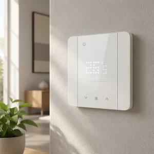 HY531 WiFi Touch Screen Thermostat Color Frame Mirror Glass Smart Heating Controller for Boiler Water/Electric Floor Heating