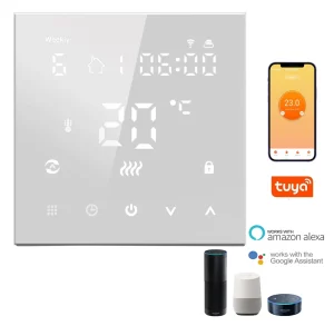 HY607 Smart Wifi air Conditioner Thermostat HVAC System 4 2pipes Home Control air Condition and Heating Thermostat 230V