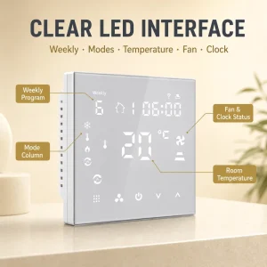 HY608AC-WiFI Central air Condition WiFI Window AC Smart Thermostat