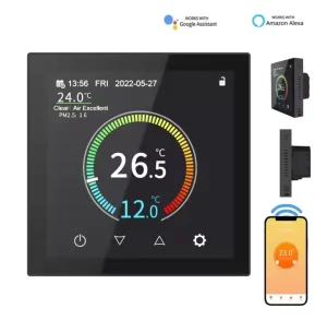HYT001 Digital Smart Thermostat Programmable Wifi Wireless Home Room Sensor App Control
