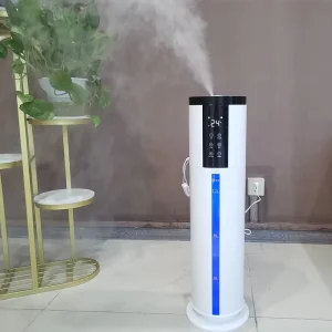Haoqi 12L IR Remote Smart Cool Mist Humidifier With Aroma Diffuser Air Purifier Mood Night Light & Floor Stand Ultra Quiet