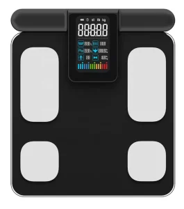 Health App Connected Va Screen Professional Report Body Mass Index Smart Scale Fat Bathroom Weight Analysis