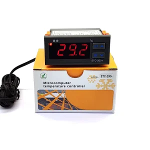 Heating HVAC Refrigeration Smart Digital Thermostat Temperature Controller OEM ODM IP65 ETC-200+ -40~120 485 Communication