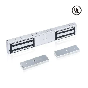Heavy Duty 500kg Double Door Magnetic Lock 12V 24V Surface Mounted Electric Lock for Access Control System
