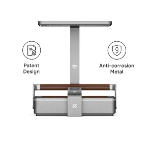 Heavy Duty Public Smart Solar Seating Hub With Multiple USB Ports WiFi LED Illumination for Modern Plaza and Mall Seating
