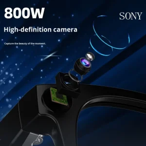 HeyCyan G300 Smart Glasses 800W Pixel Video Recording Photo Taking AI Object Recognition Smart Translation for Music