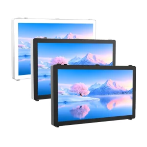 High Brightness Outdoor Display with Fan Cooling System High Resolution Slim Digital Signage and Displays