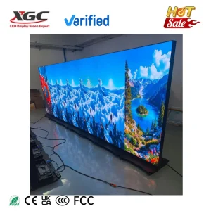High Brightness P1.538 LED Poster Display Stand Indoor Digital Signage Screen HDR10 2-Year Warranty for Retail Store Trade Show