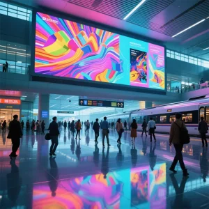 High-Brightness Touchscreen Digital Signage Advertising High-Speed Rail Airport Shopping Malls Elevator IP65 Rating