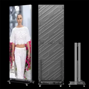 High Definition 2K Indoor LED Poster Screen with Fine Pitch P1.53 P1.86 P2.5 GOB LED Panel Vertical for Brand Store and Showroom