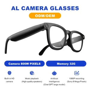High Definition Anti Sunlight Wireless Music Sunglasses Outdoor Sports Running Cycling Smart Eye Glasses With Bluetooth