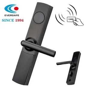 High Impact Zinc Alloy Hotel Door Lock System Magnetic Stripe Smart Card Access with Free Software