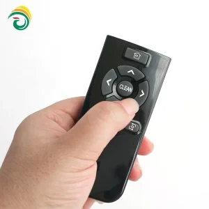 High Performance 9 Buttons Black Color LCD/LED TV Remote Control for US/EU Market AAA Battery Customized Manufacturer
