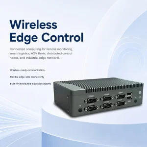 High Performance Fanless Box PC Intel N97 Industrial Computer Dual LAN Triple Display 6COM DDR4For Manufacturing Automation