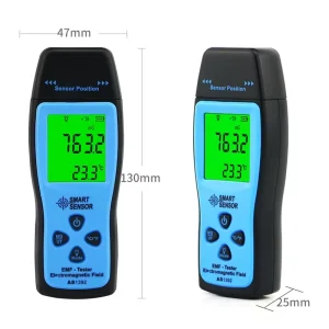High Precision SMART SENSOR 30Hz 300Hz Frequency Range 0.01T 0.1mG Resolution Single axis Induction Sound Radiation Detector