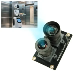 High Quality 4K 60fps 90fps Dual Camera Stereo Camera Module with Ultra HD 8 Megapixel IMX415 Starlight Low Light AGV Robot
