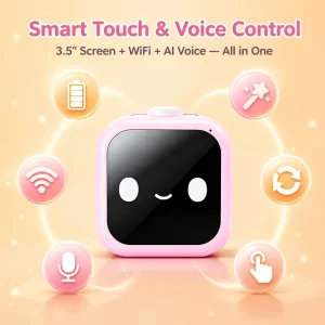 High Quality AI Mini Printer Smart Voice Powered Image Generation Display Screen Cross Border AI Toy Built In Battery